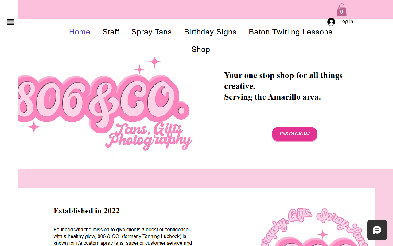 806andcompany.com screenshot