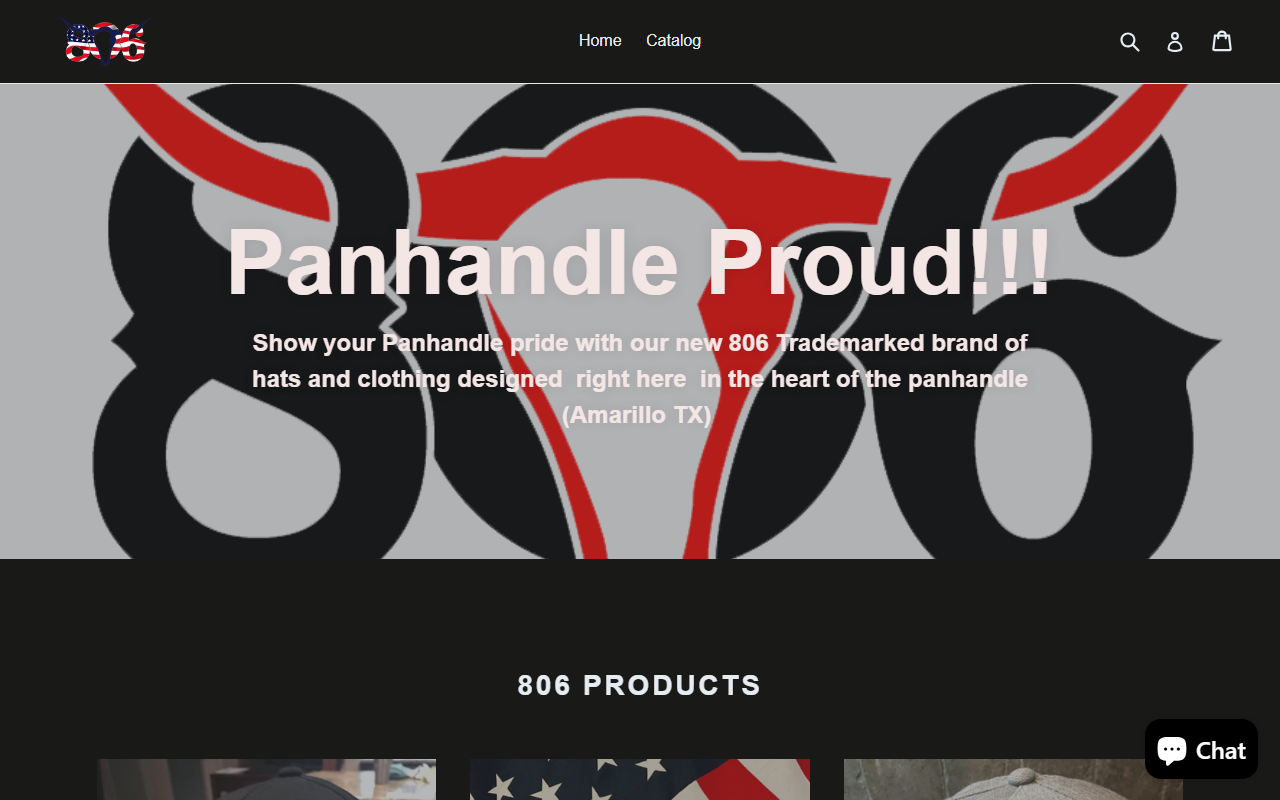 806apparel.com screenshot