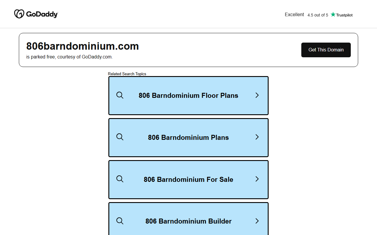 806barndominium.com screenshot