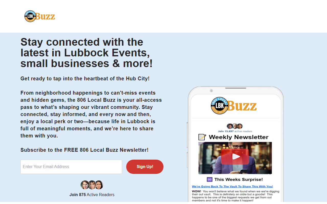 806localbuzz.com screenshot
