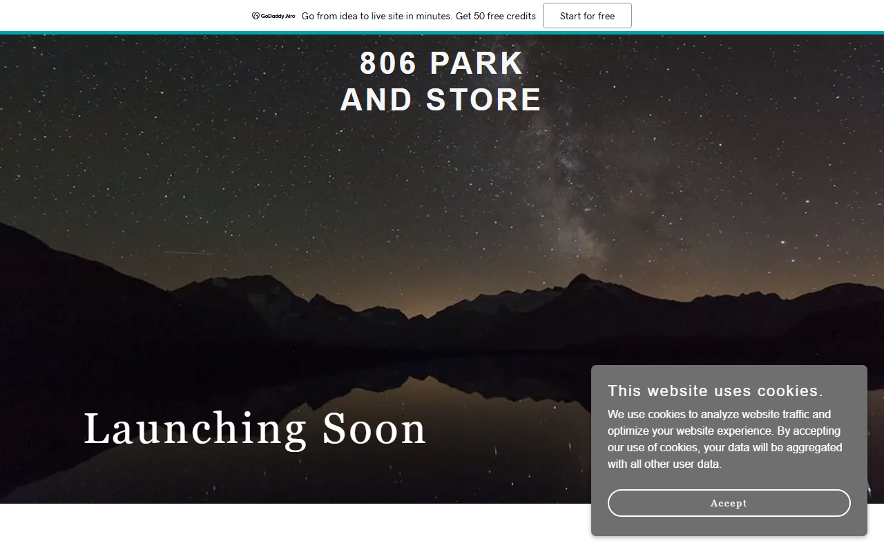806parkandstore.com screenshot