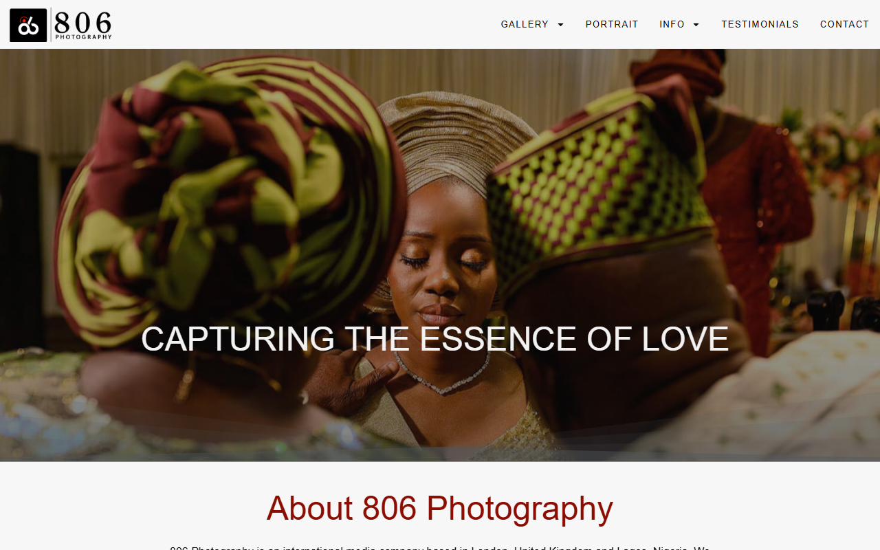 806photography.com screenshot