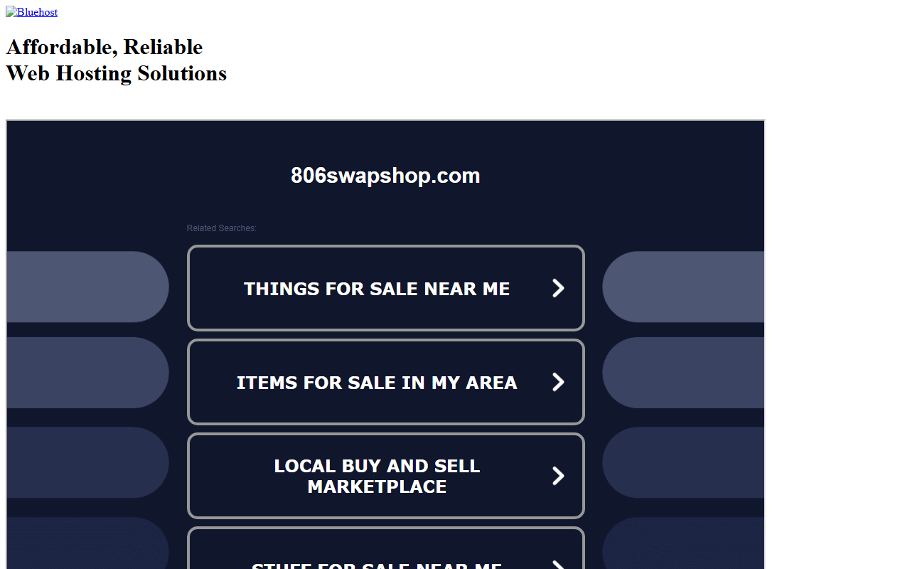 806swapshop.com screenshot