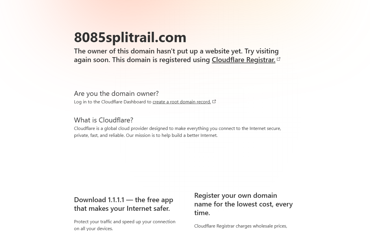 8085splitrail.com screenshot