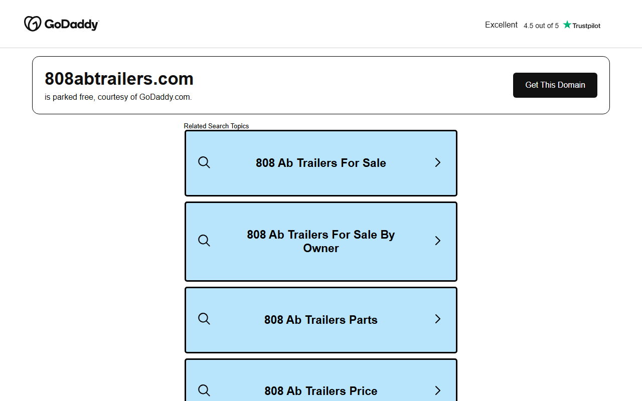 808abtrailers.com screenshot