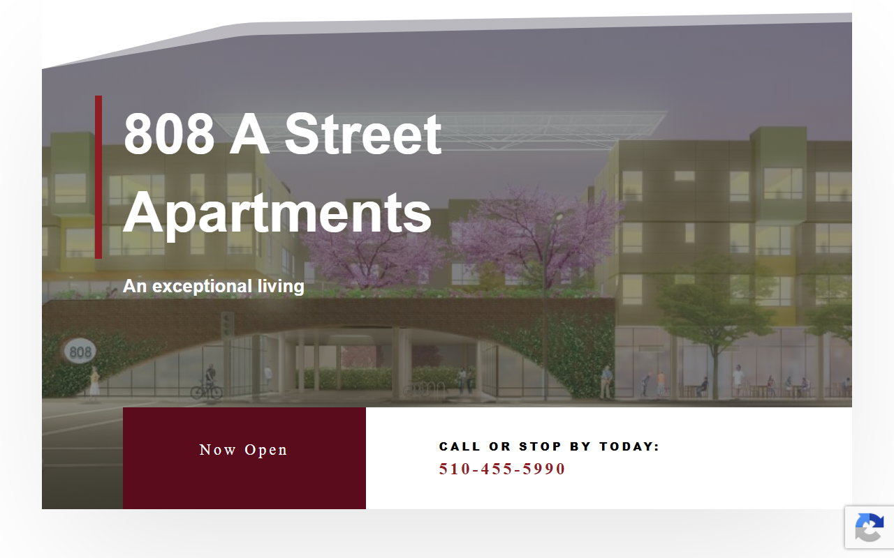808astreetapts.com screenshot