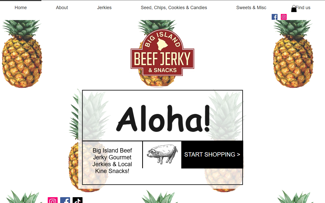808beefjerky.com screenshot