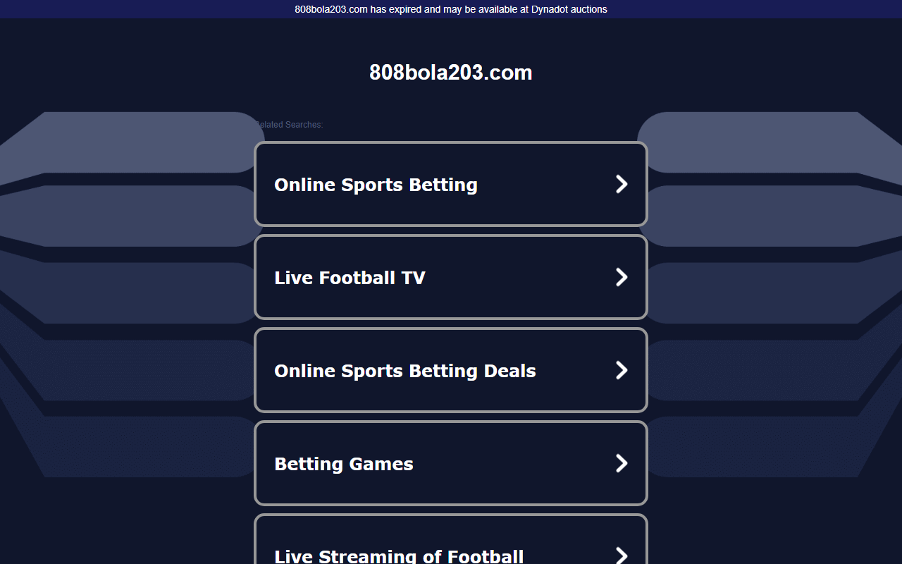 808bola203.com screenshot
