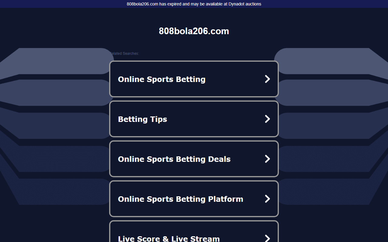808bola206.com screenshot