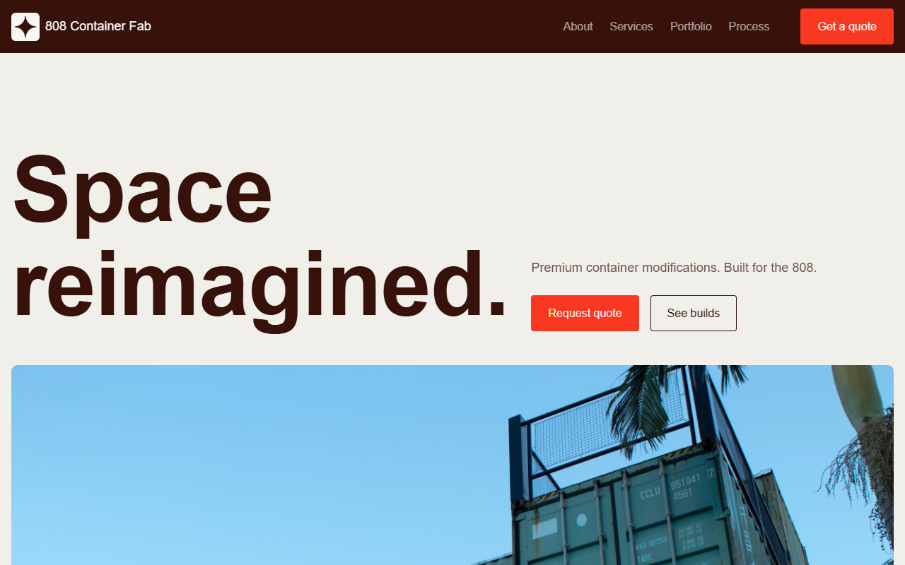 808containerfab.com screenshot