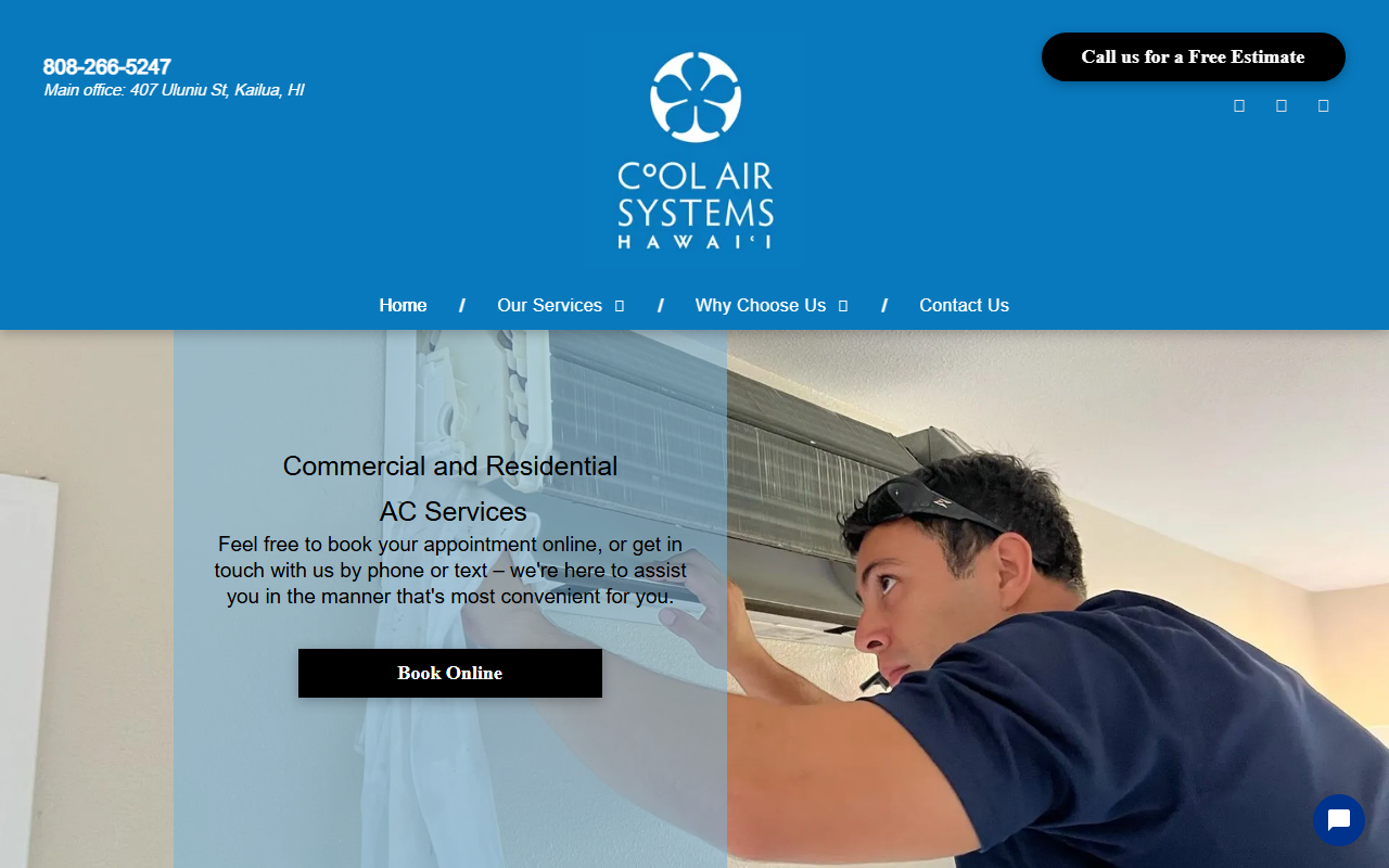 808coolair.com screenshot