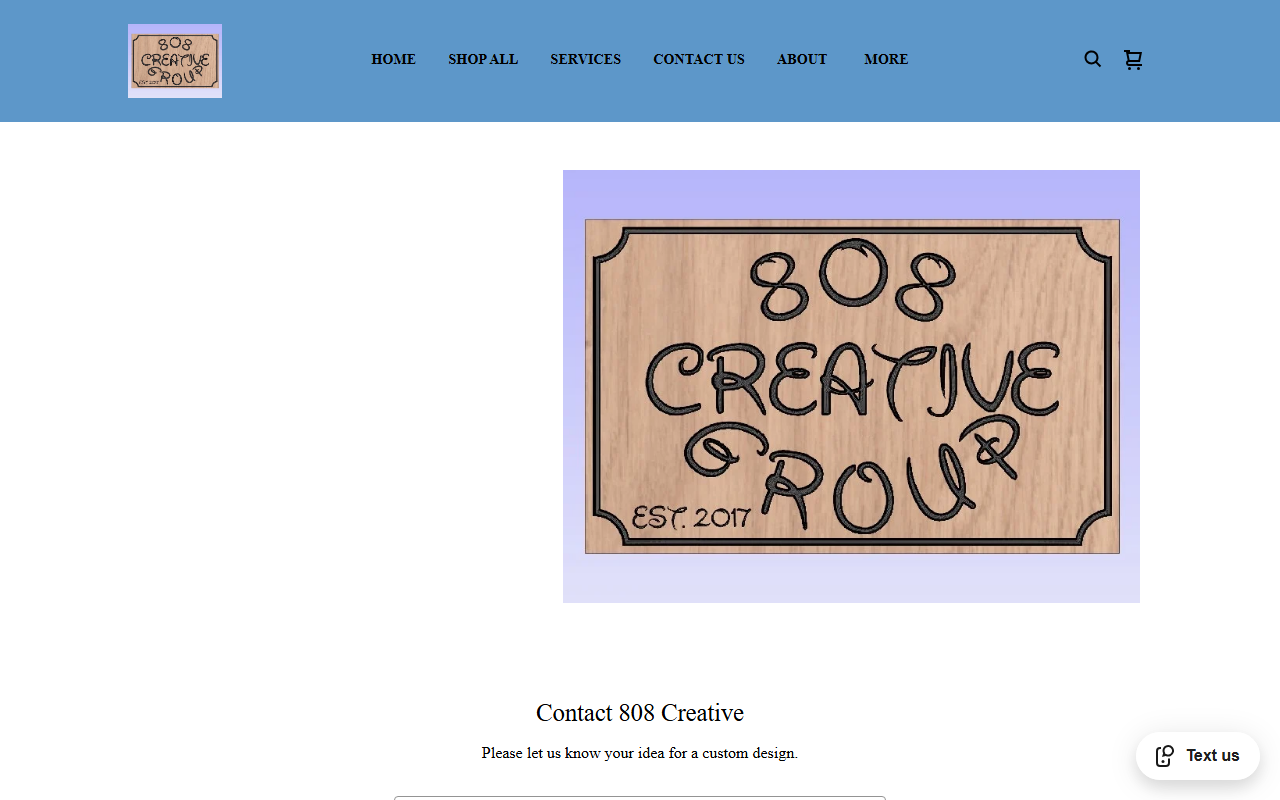 808creativegroup.com screenshot
