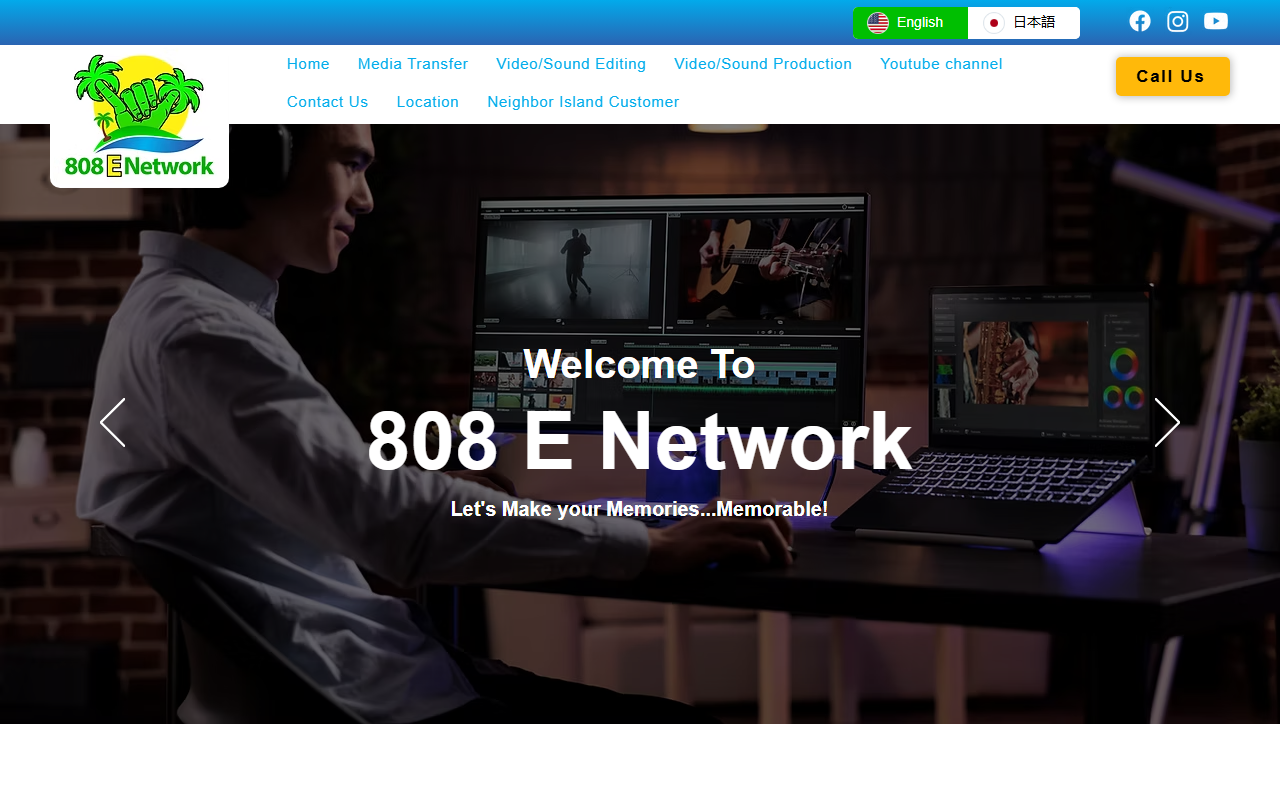 808enetwork.com screenshot