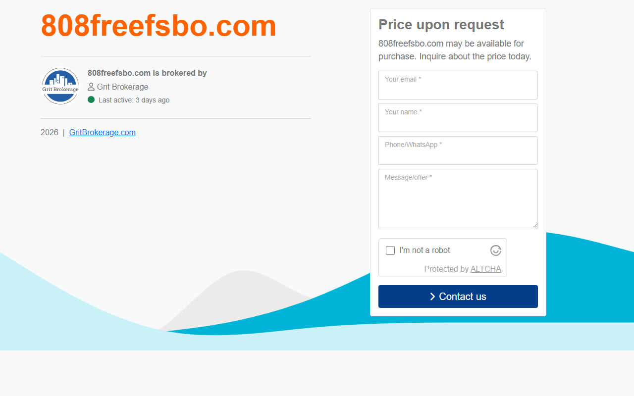 808freefsbo.com screenshot