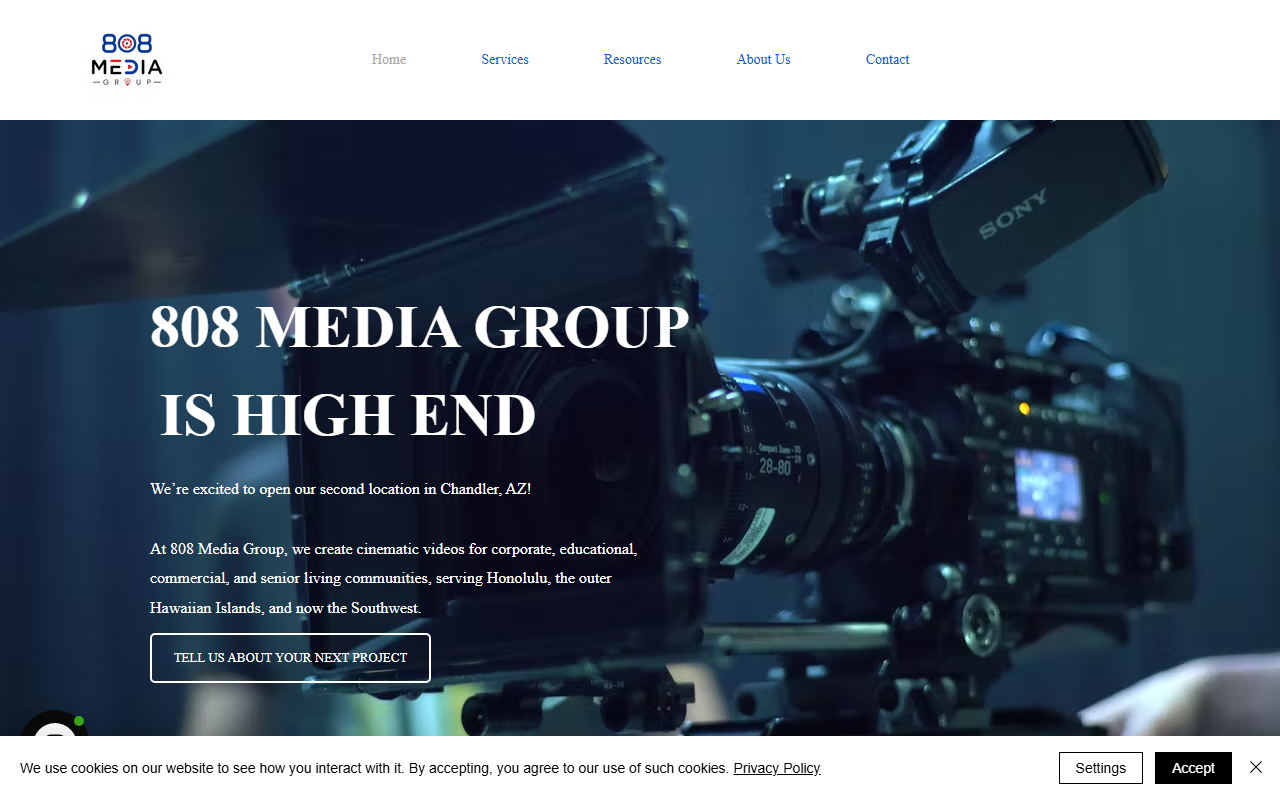 808mediagroup.com screenshot