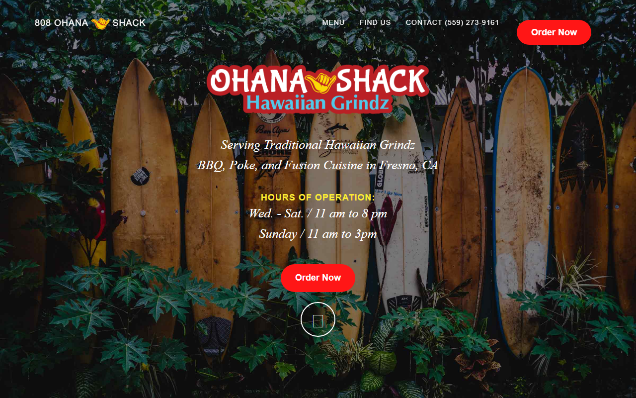 808ohanashack.com screenshot