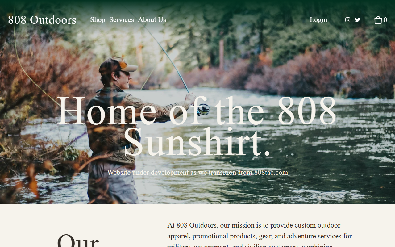 808outdoors.com screenshot