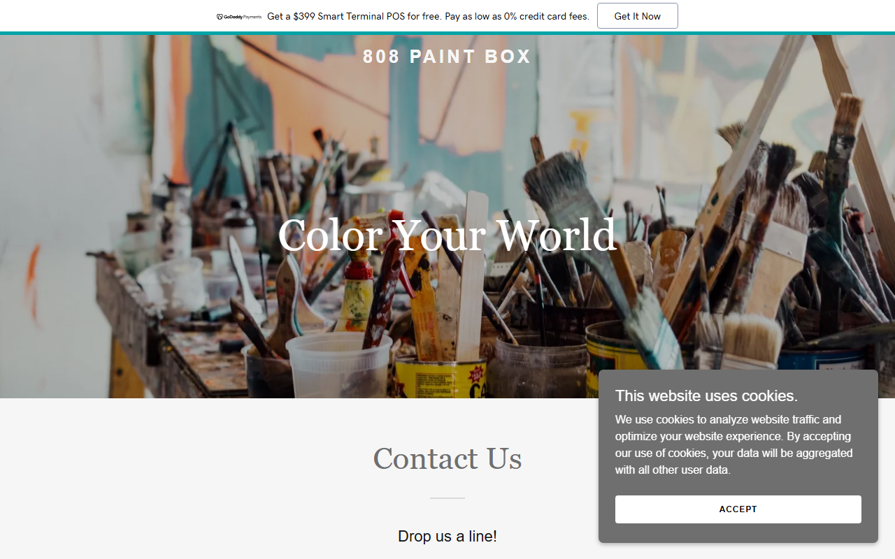 808paintbox.com screenshot
