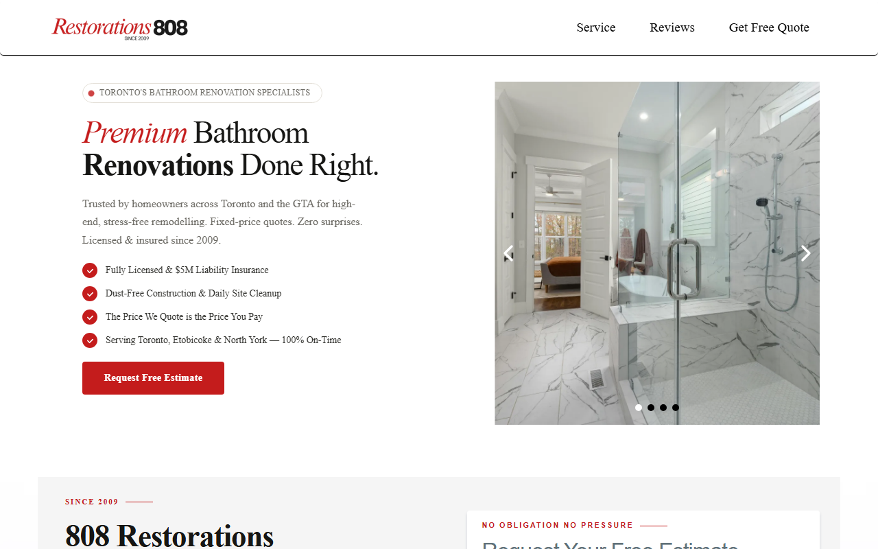 808restorations.com screenshot