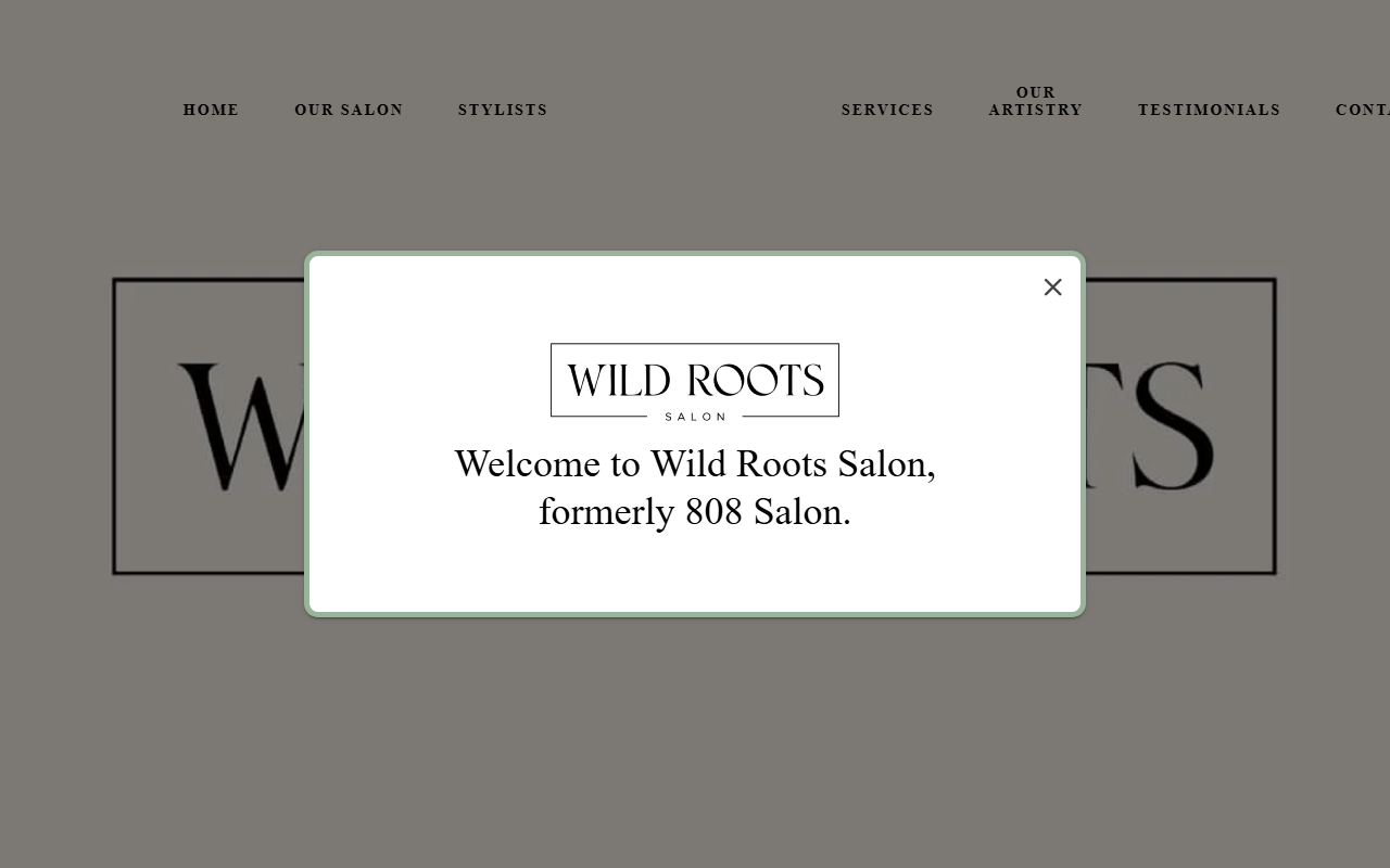 808salonmaui.com screenshot