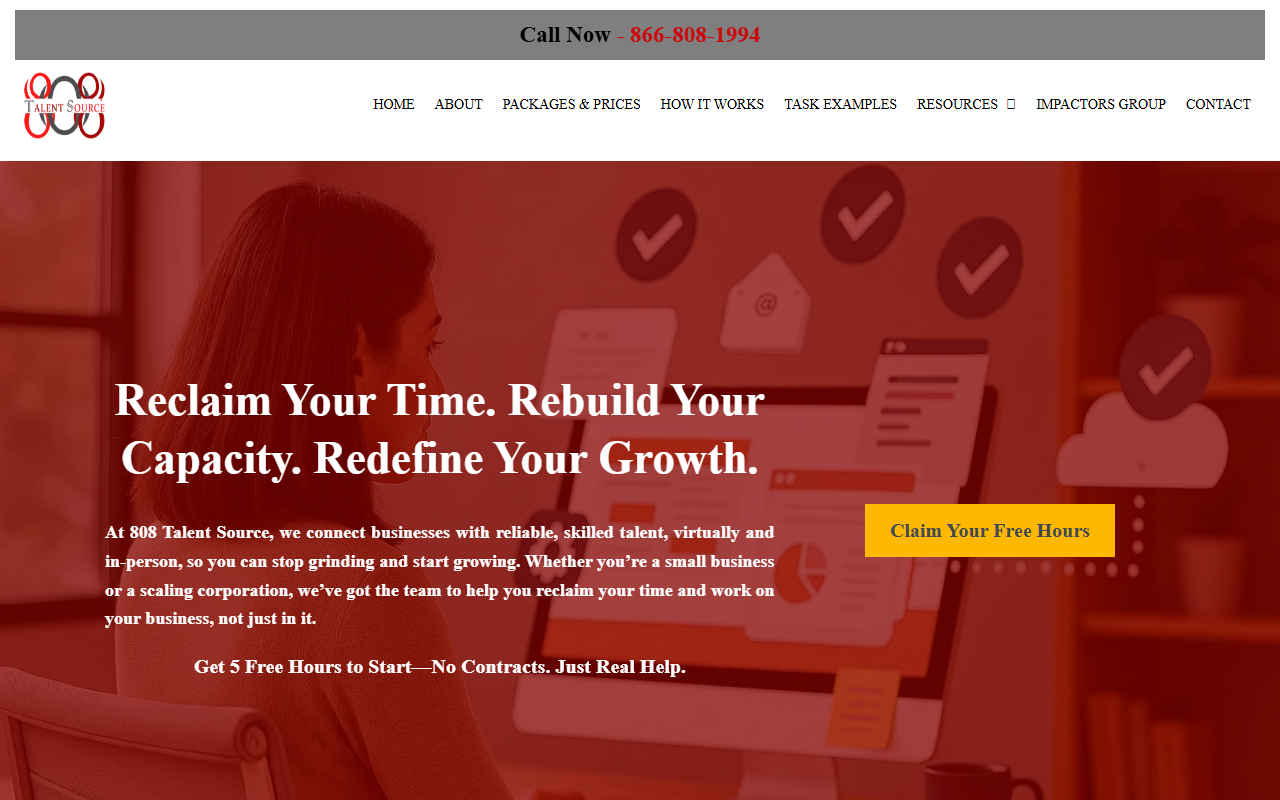 808talentsource.com screenshot