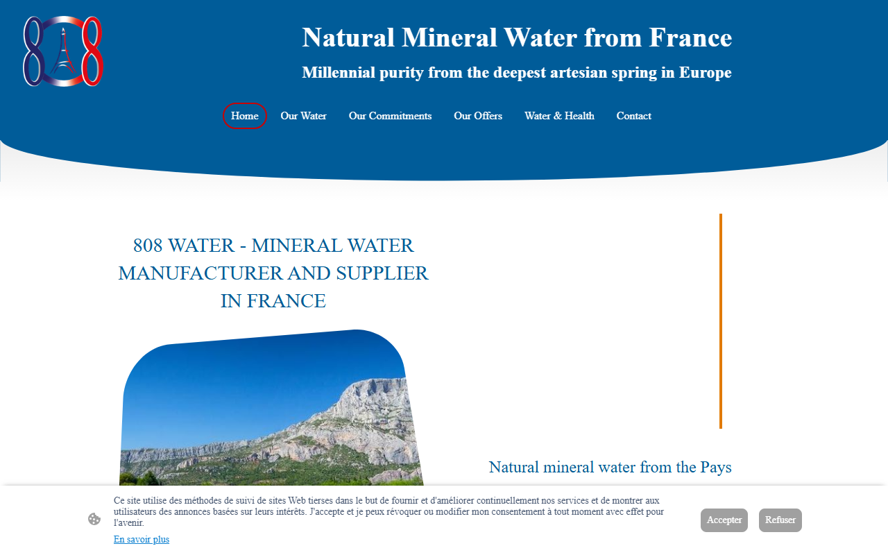 808waterthailand.com screenshot