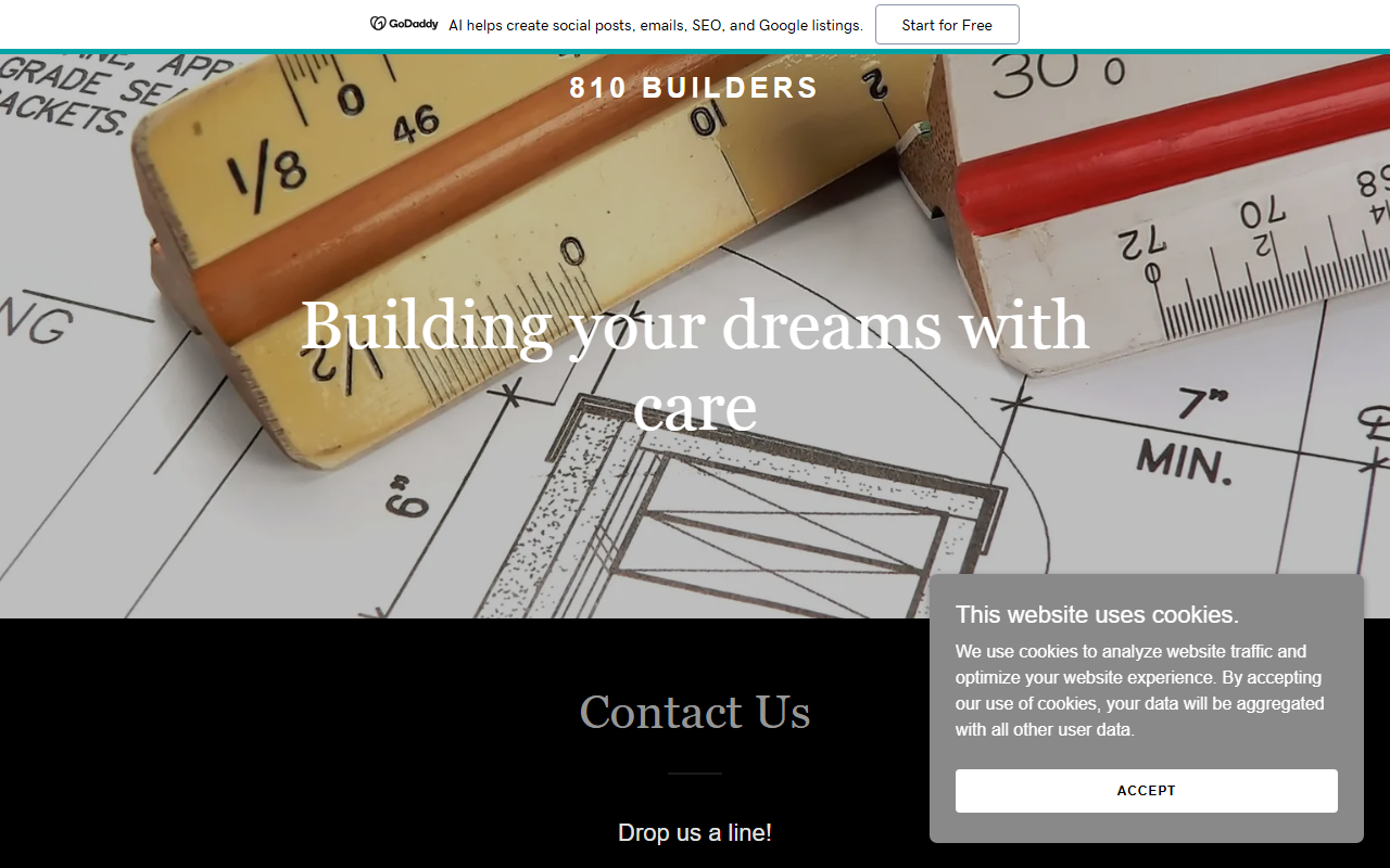 810builders.com screenshot