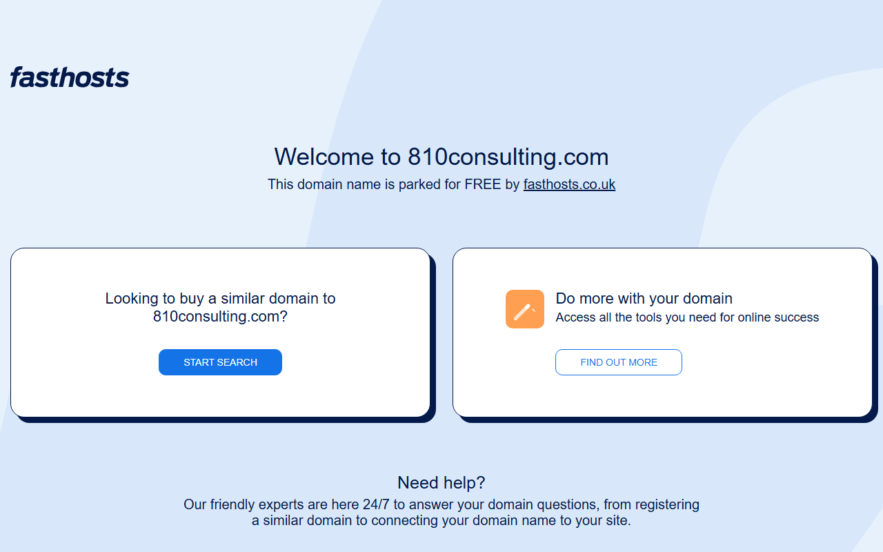 810consulting.com screenshot