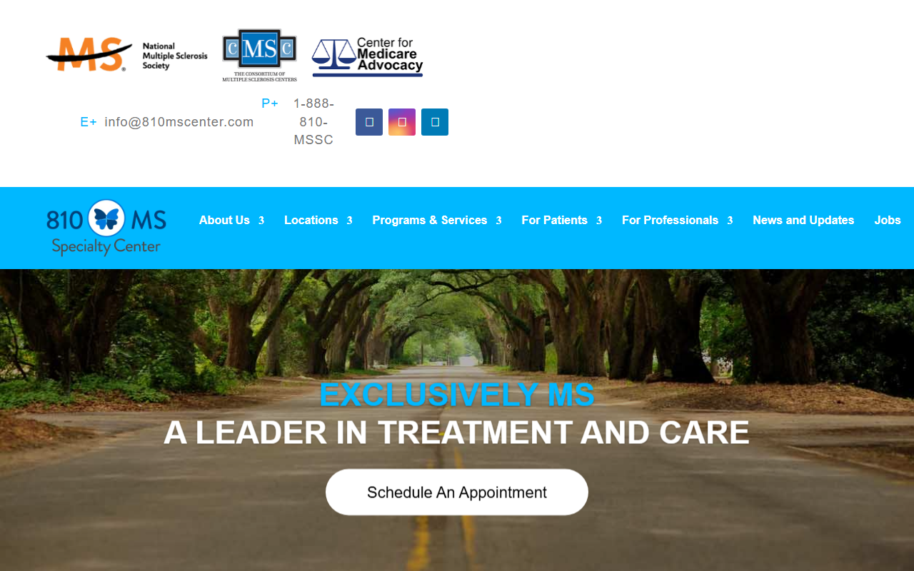 810mscenter.com screenshot