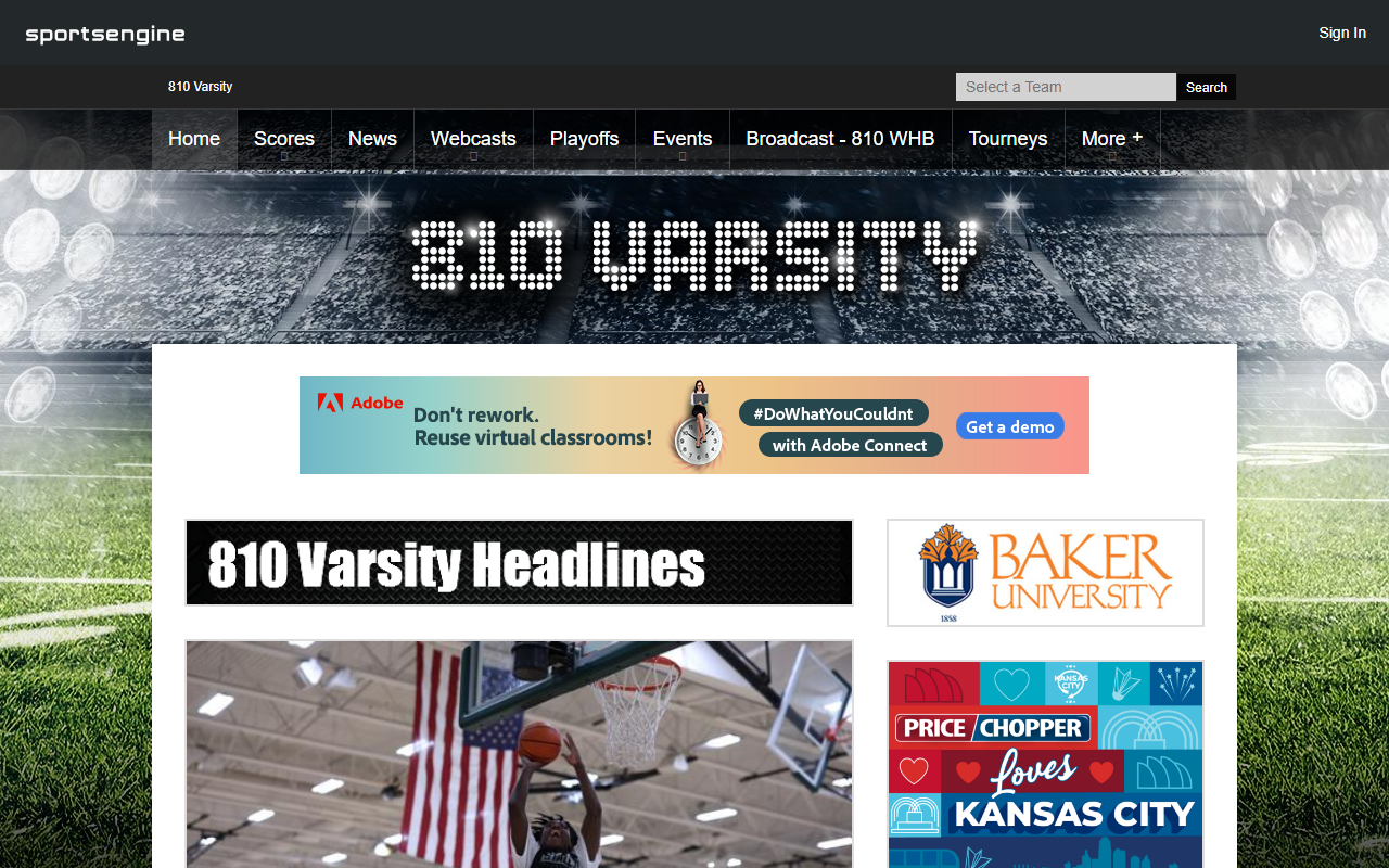 810varsity.com screenshot
