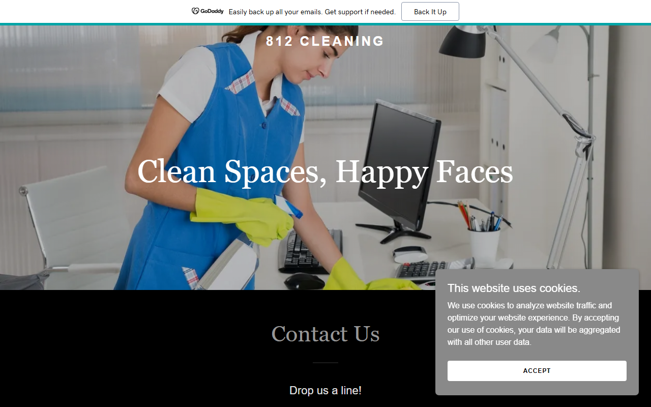 812cleaning.com screenshot
