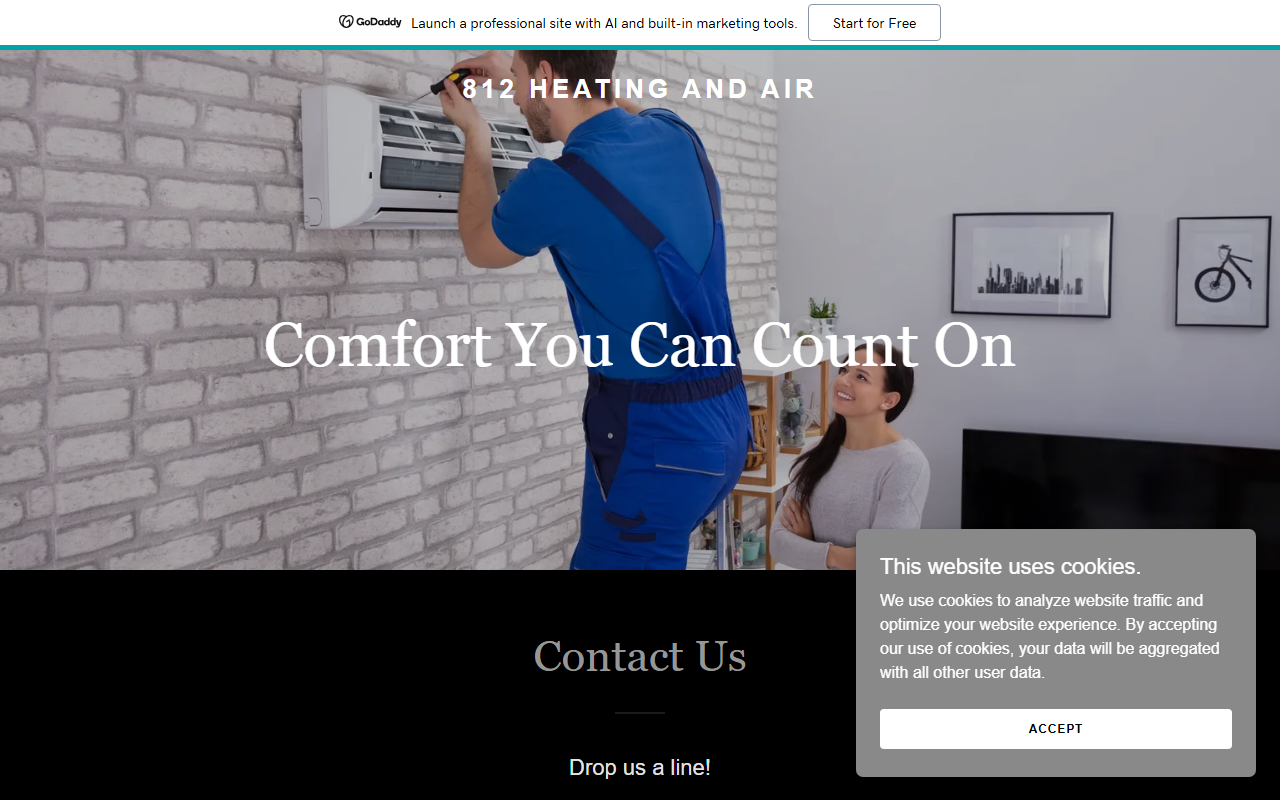 812heatingandair.com screenshot