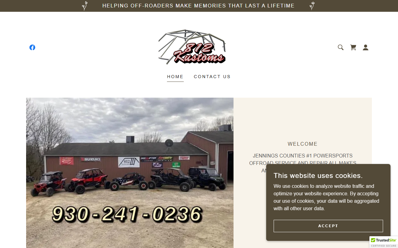 812kustoms.com screenshot