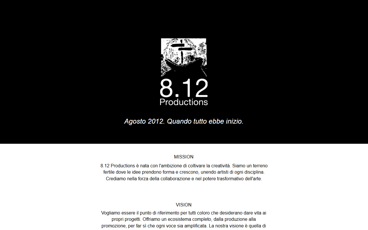812productions.com screenshot