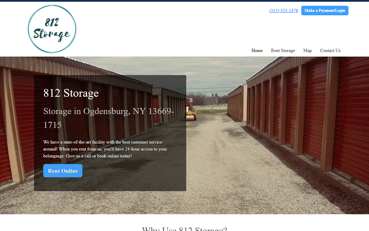 812storageny.com screenshot