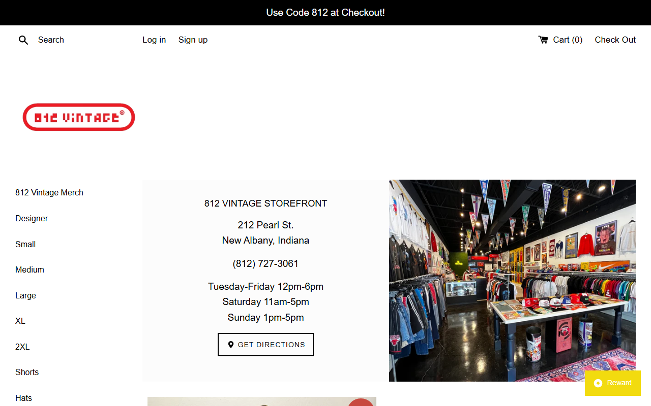 812vintage.com screenshot