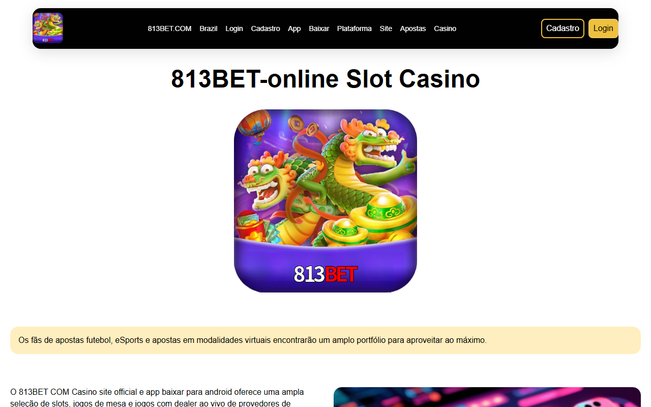 813bet-slots.com screenshot