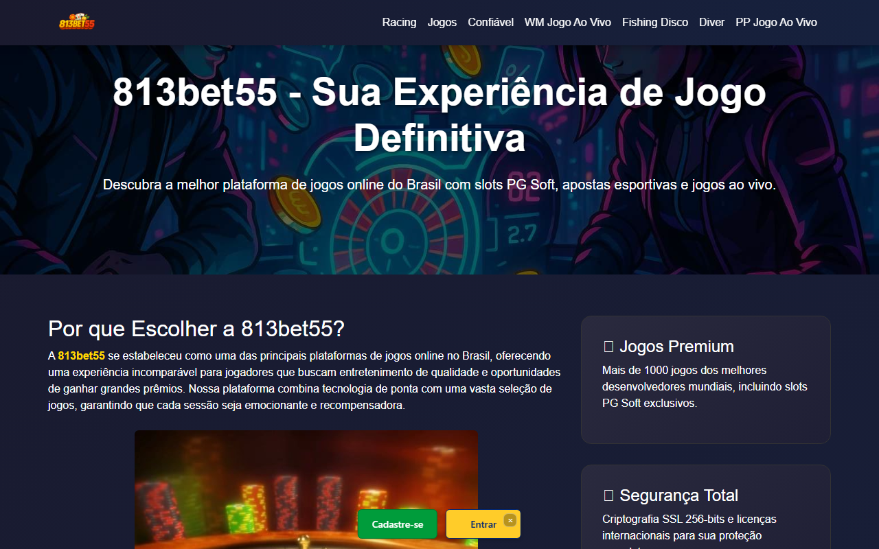 813bet55bet.com screenshot