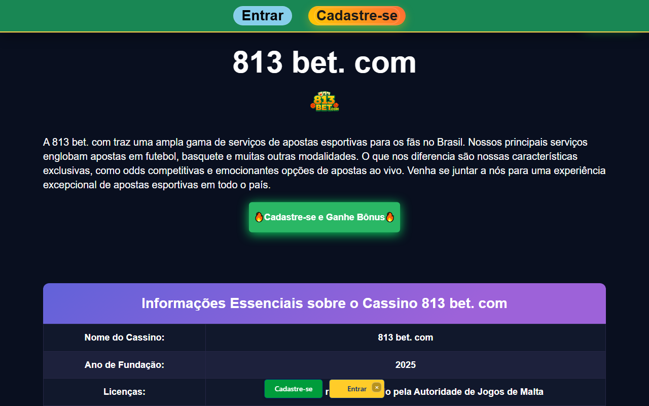 813betcom-br.com screenshot