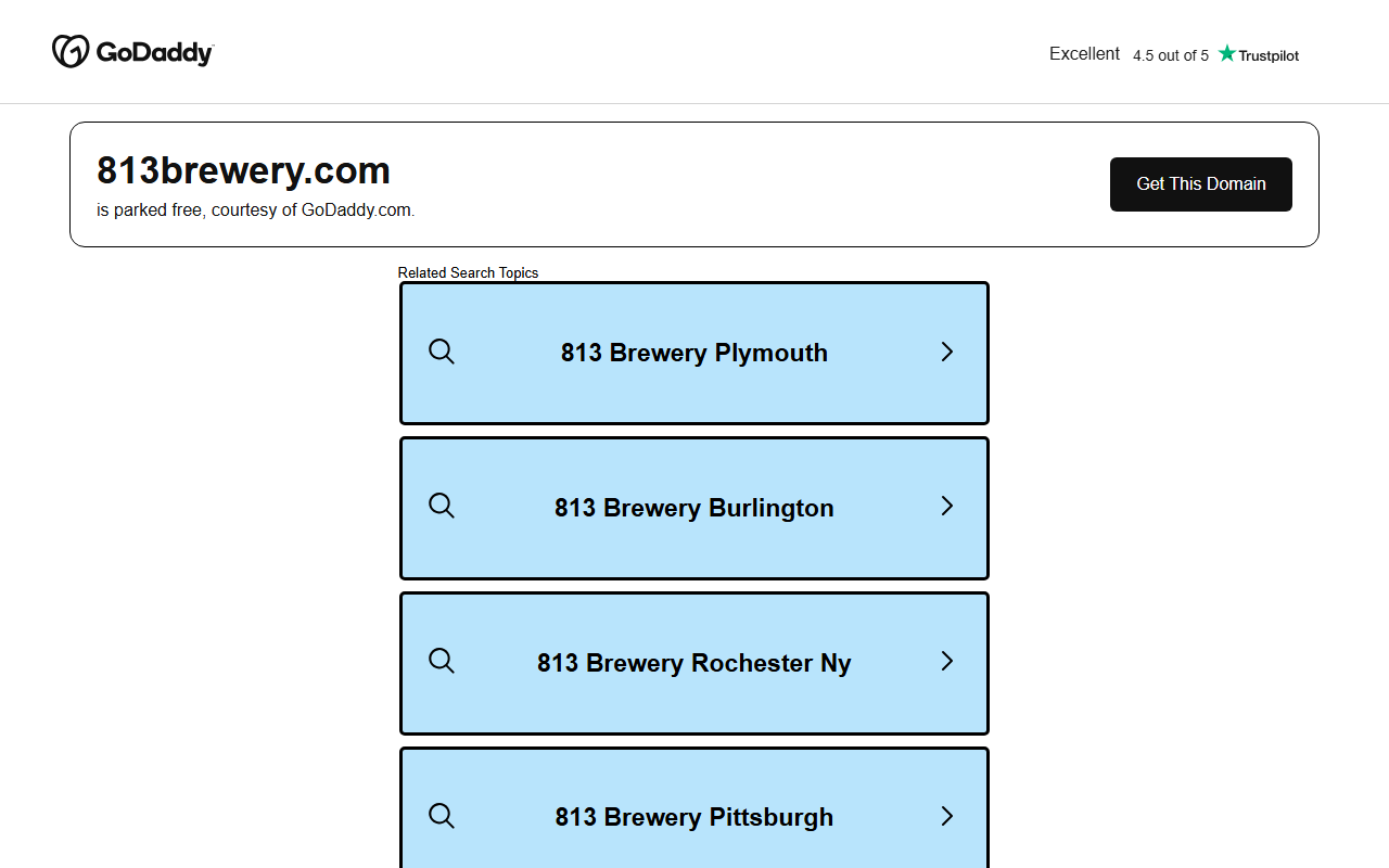 813brewery.com screenshot
