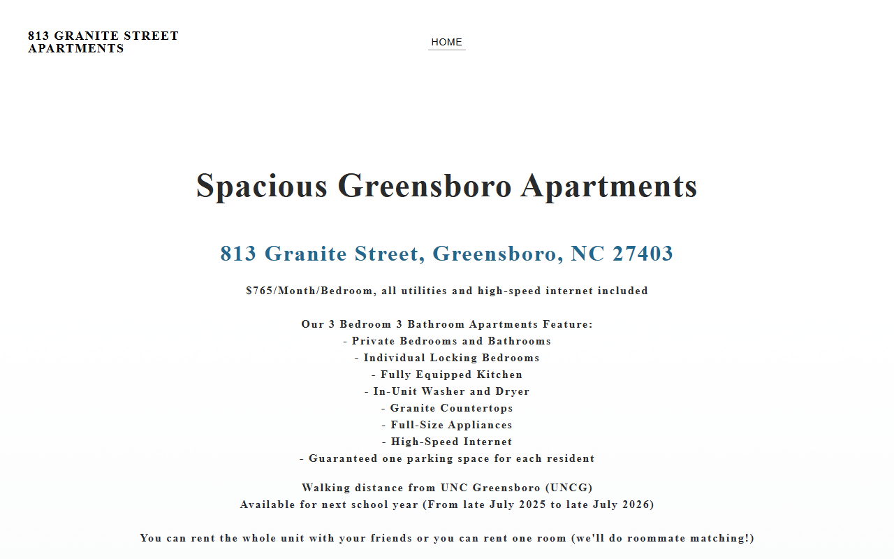 813granitestreet.com screenshot