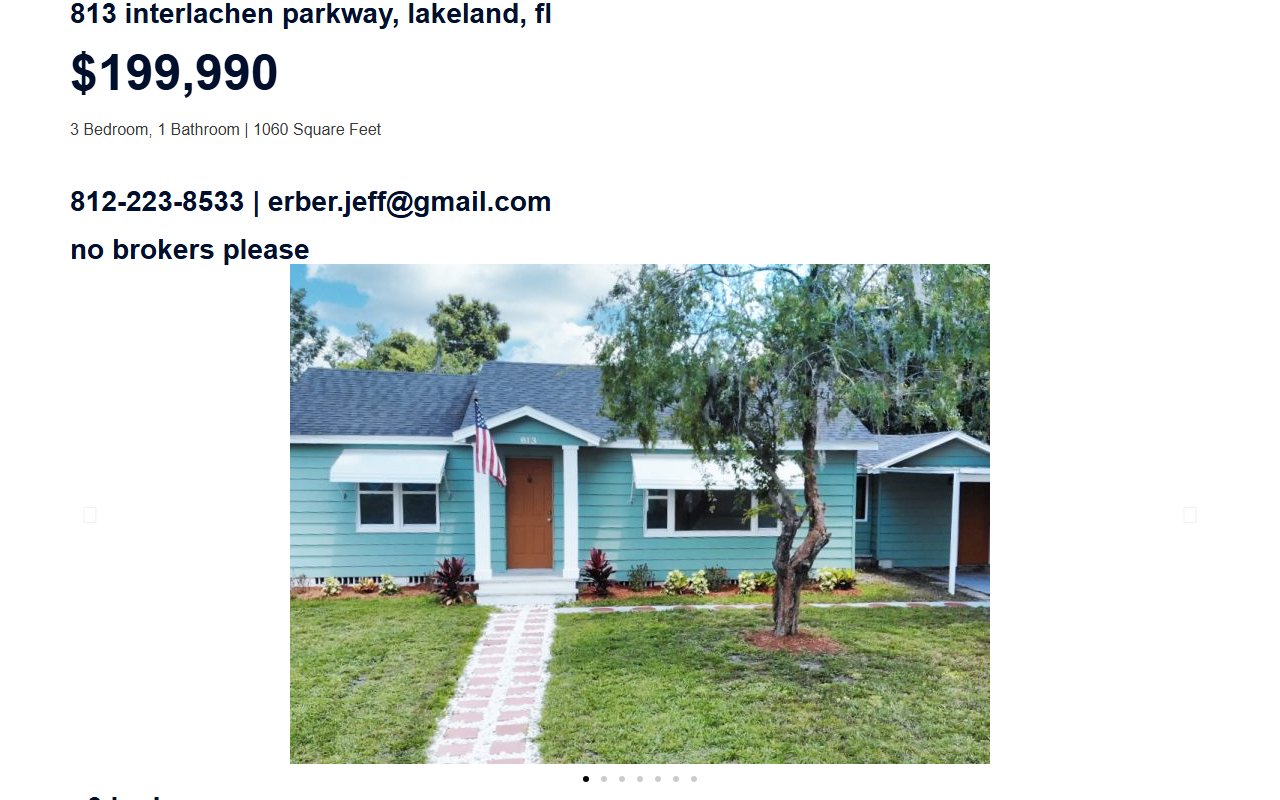 813interlachen.com screenshot