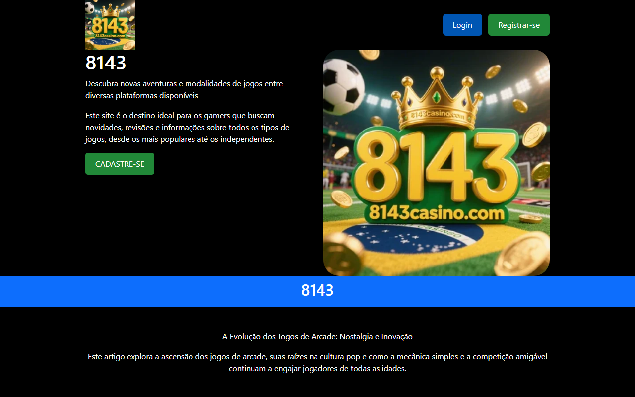 8143casino.com screenshot