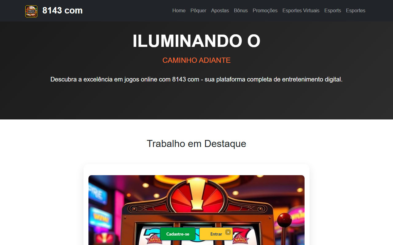 8143com-casino.com screenshot