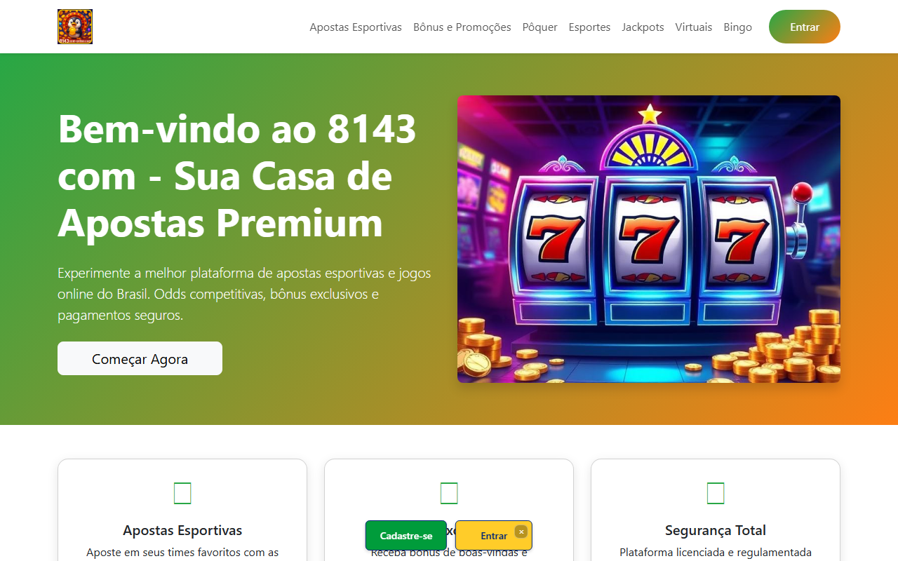 8143com-online.com screenshot