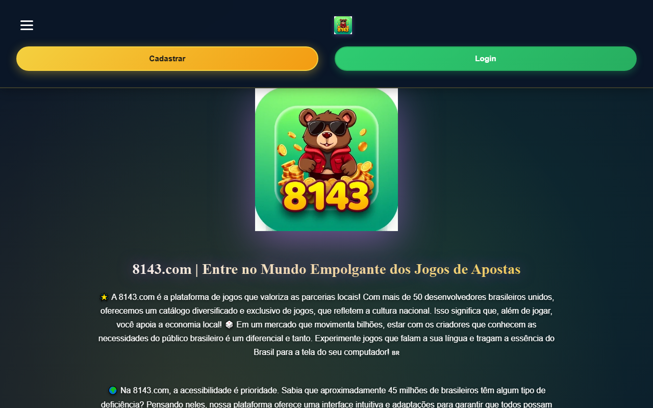 8143comlogin.com screenshot