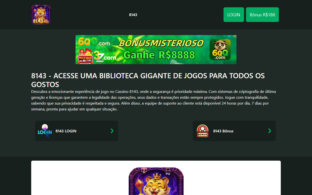 8143gaming.com screenshot
