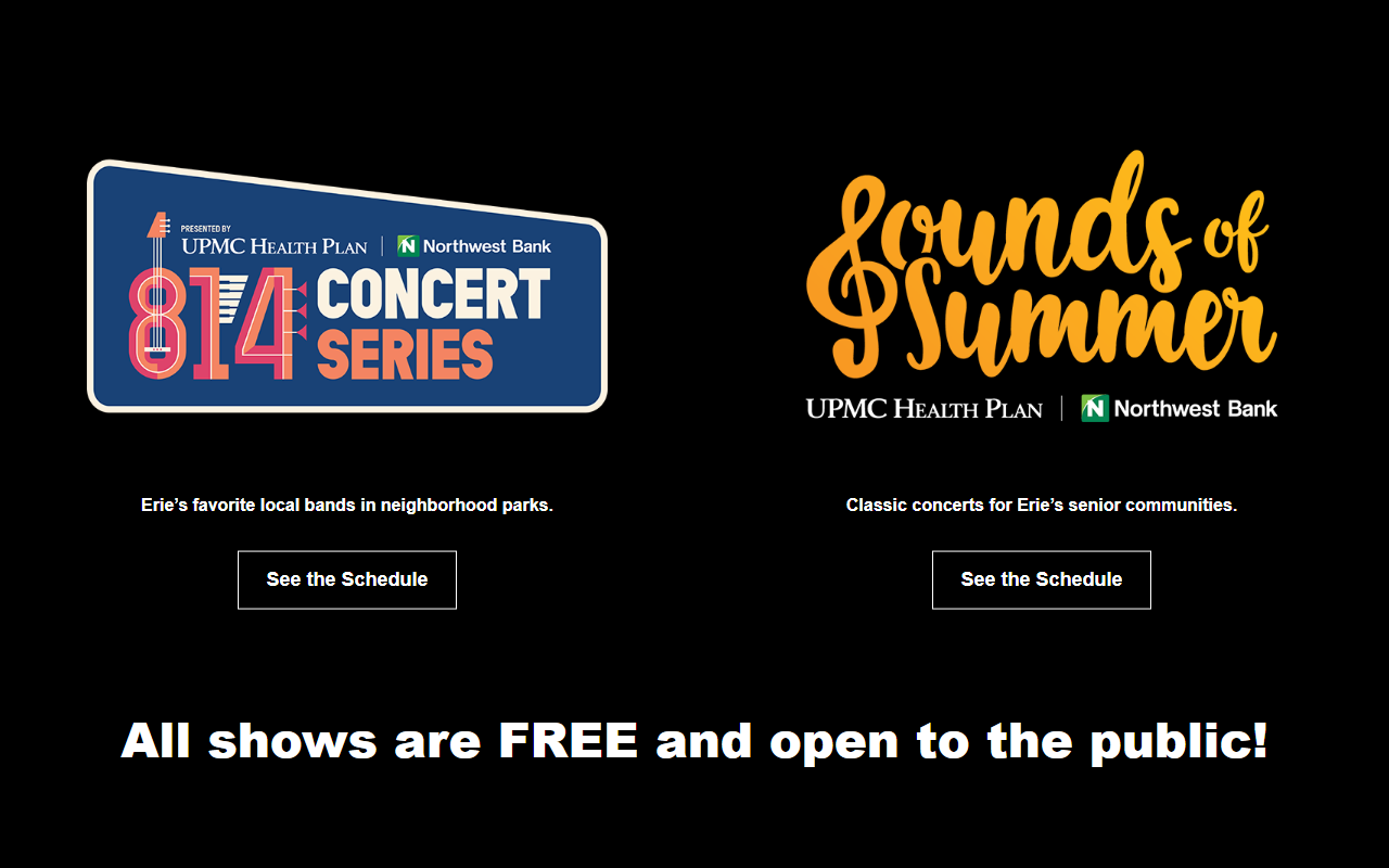 814concerts.com screenshot