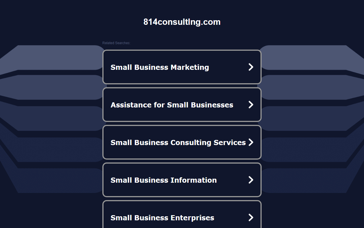814consultlng.com screenshot