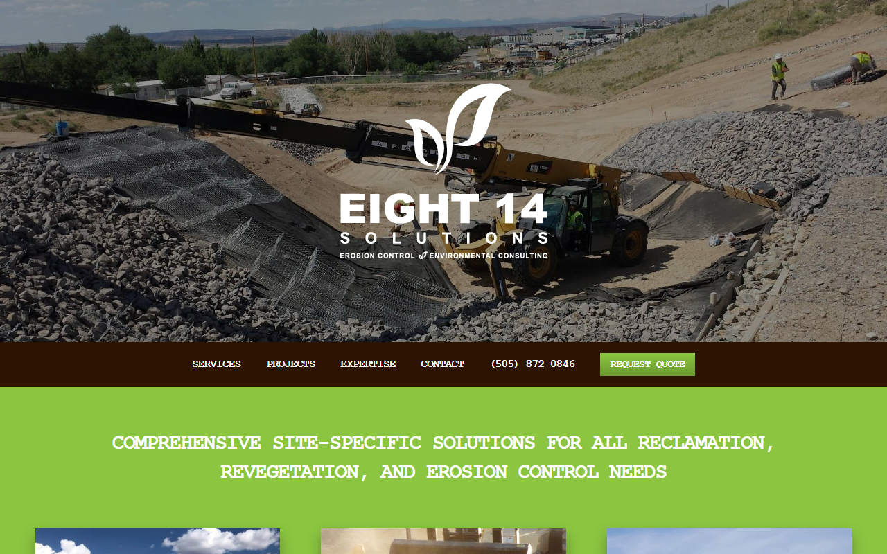 814solutions.com screenshot